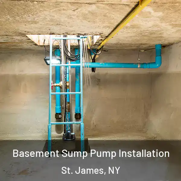  Basement Sump Pump Installation St. James, NY
