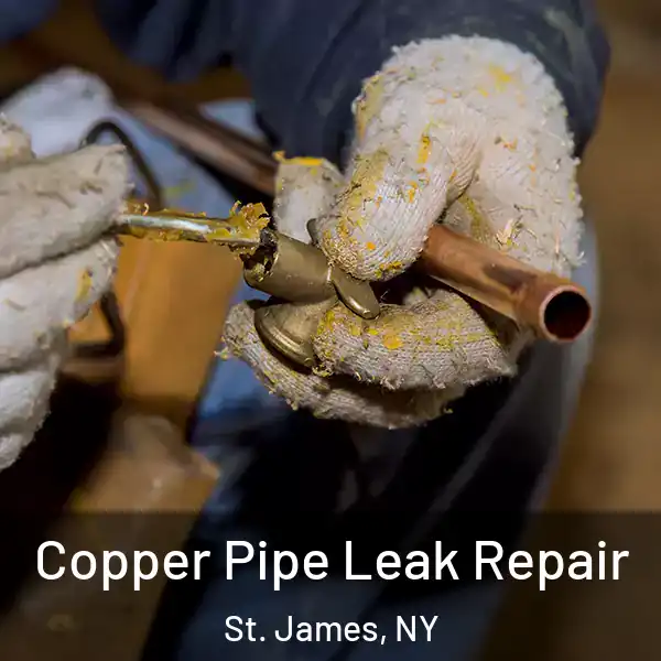  Copper Pipe Leak Repair St. James, NY