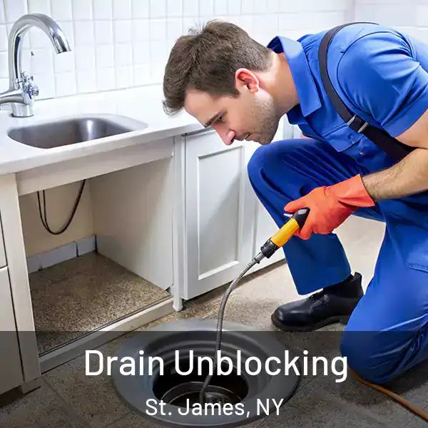  Drain Unblocking St. James, NY