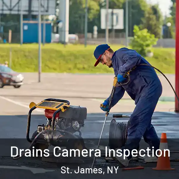  Drains Camera Inspection St. James, NY