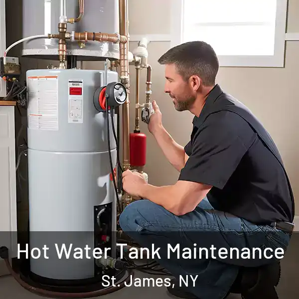  Hot Water Tank Maintenance St. James, NY