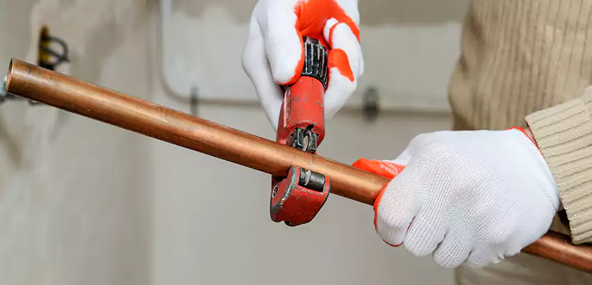 Temporary Copper Pipe Repair St. James, NY