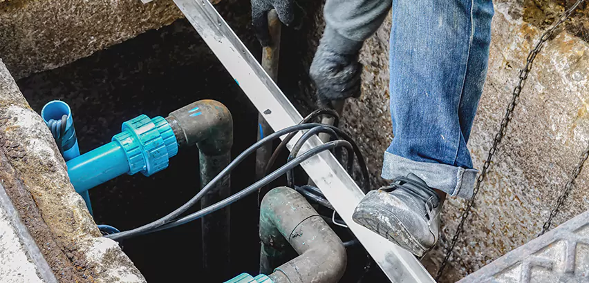 Zoeller Sewage Ejector Pump System in St. James