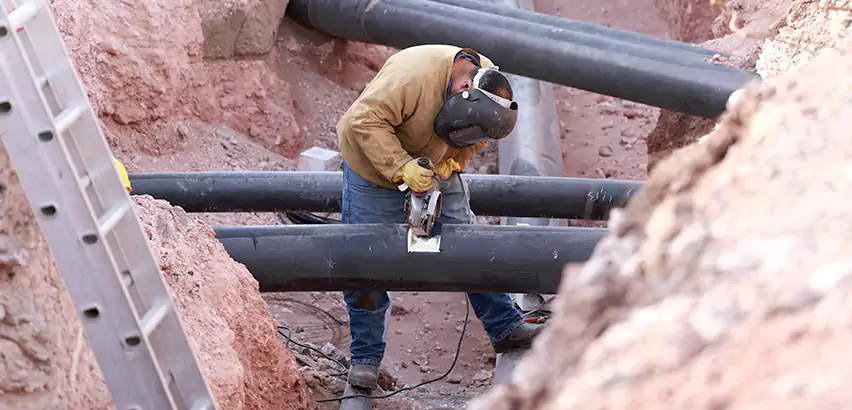 Cast Iron Sewer Pipe Replacement in St. James