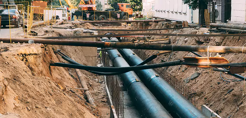 Underground Sprinkler Pipe Repair in St. James, NY