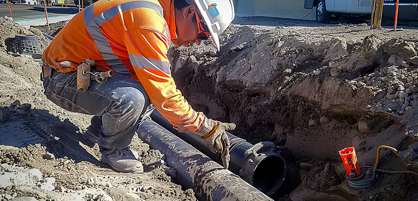 Professional Underground Pipe Repair Services in St. James, NY.