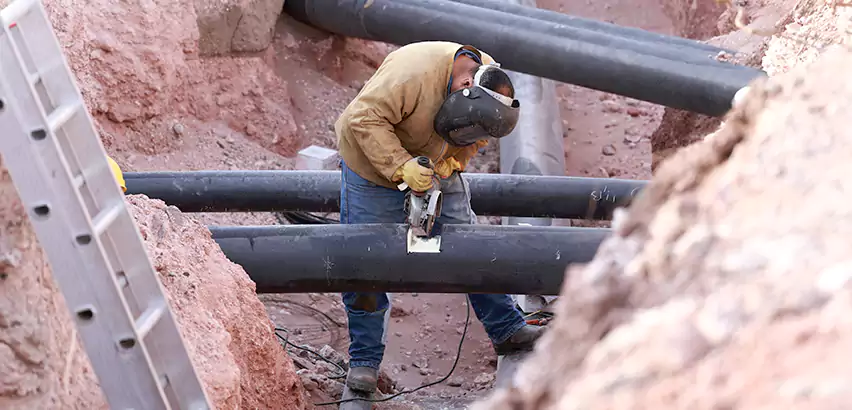 Water Line Replacement in St. James