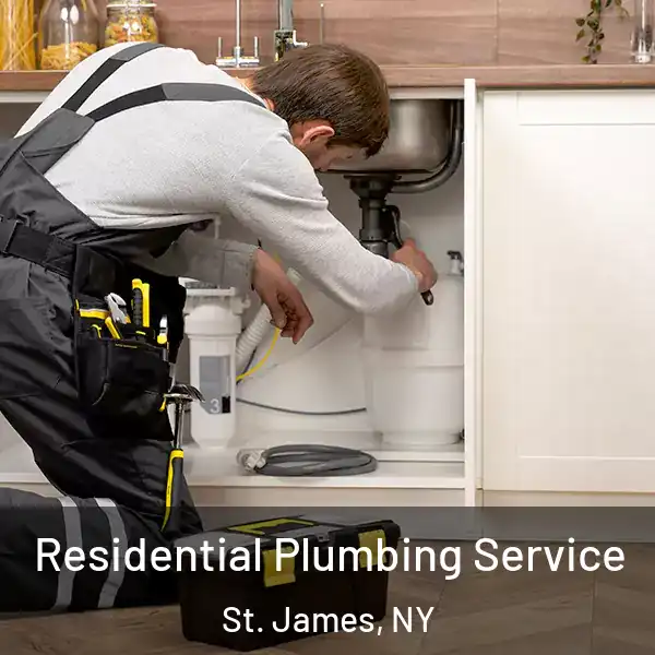  Residential Plumbing Service St. James, NY