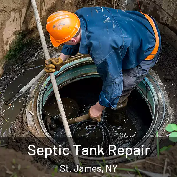  Septic Tank Repair St. James, NY