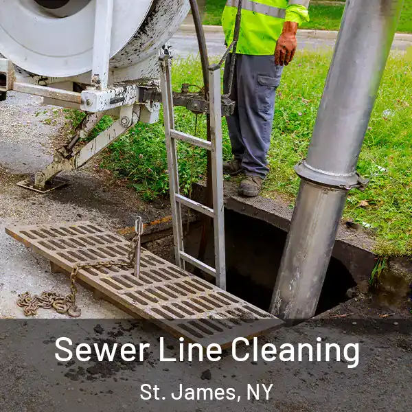  Sewer Line Cleaning St. James, NY