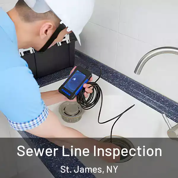  Sewer Line Inspection St. James, NY