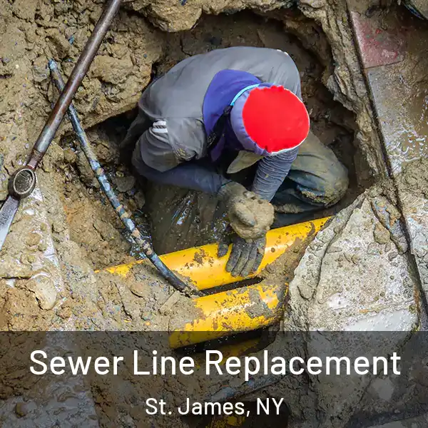  Sewer Line Replacement St. James, NY