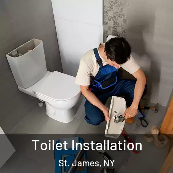 Toilet Installation St. James, NY