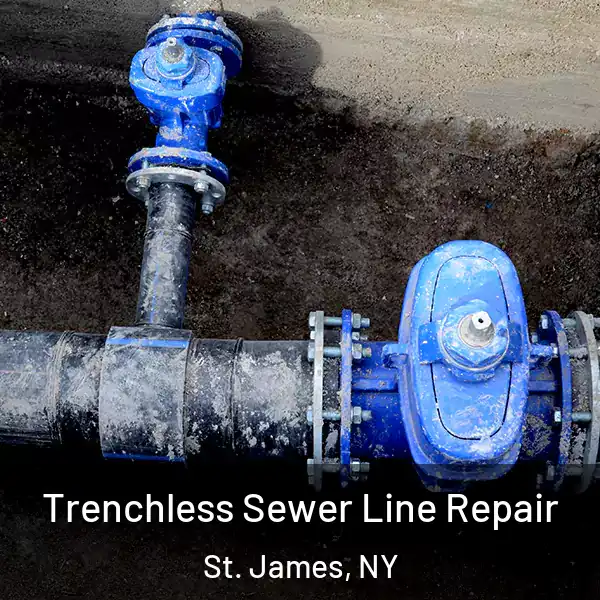  Trenchless Sewer Line Repair St. James, NY