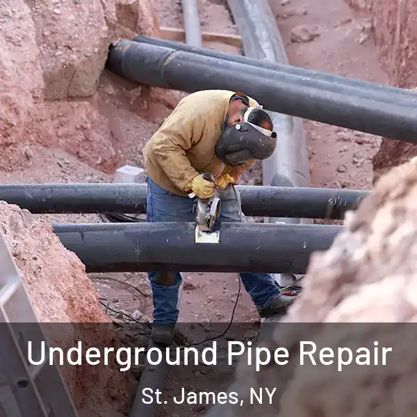  Underground Pipe Repair St. James, NY