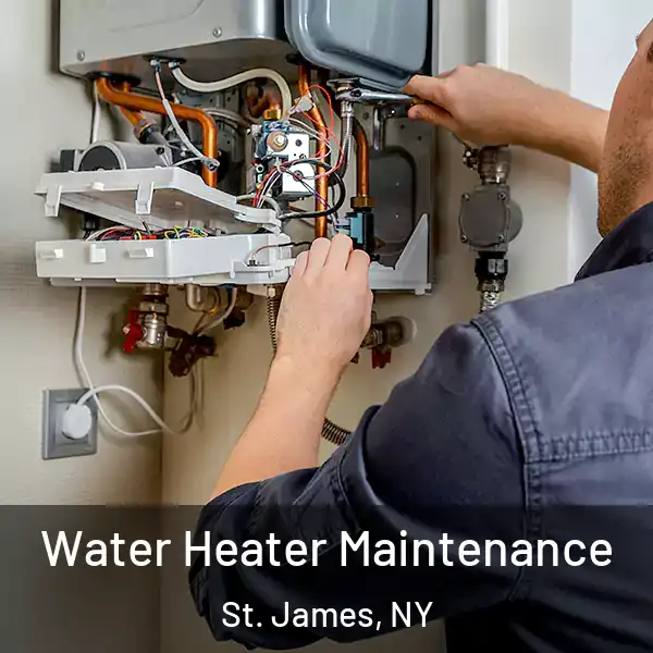  Water Heater Maintenance St. James, NY